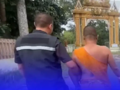 จีวรปลิวกลางวัด เจ้าอาวาสเห็นทหารวิ่งหนีสุดชีวิต สุดท้ายไม่รอด